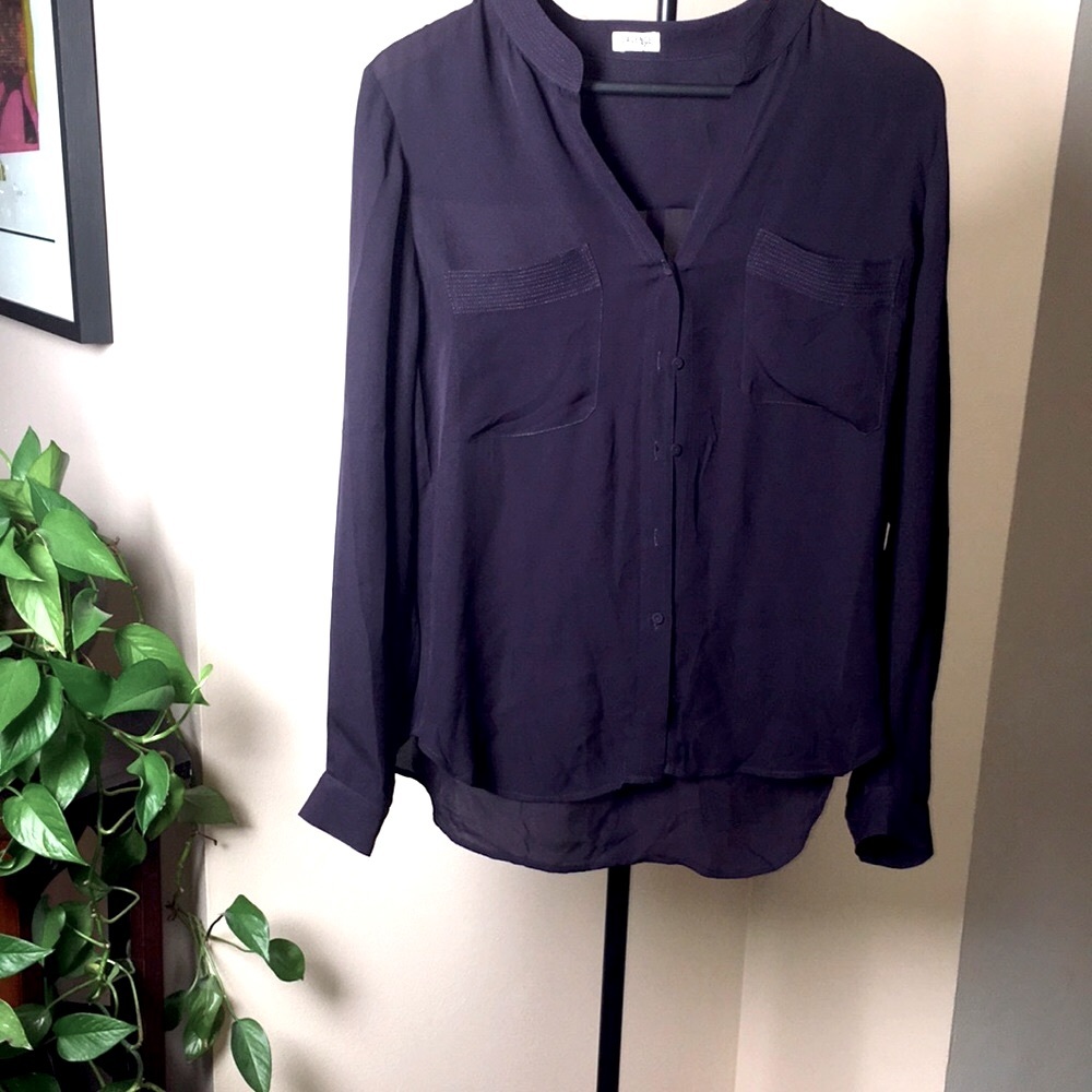 Oversized L’Agence Silk shirt - 2 /M